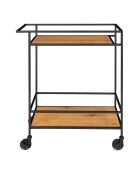 Vita natürlicher Barwagen - 68x40x79 cm