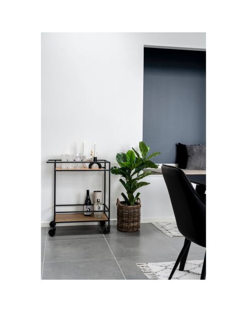 Vita natürlicher Barwagen - 68x40x79 cm