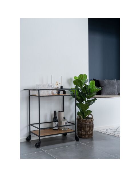 Vita natürlicher Barwagen - 68x40x79 cm