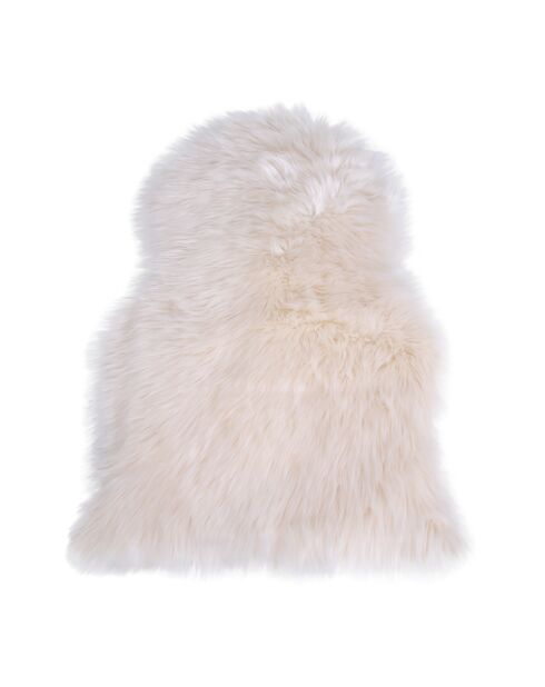 Peau lainée artificielle naturel - 85x50x6.5 cm