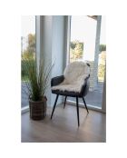 Peau lainée artificielle naturel - 85x50x6.5 cm