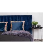 Mesa auxiliar negra Bastia - D.47x50 cm