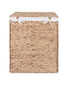 Portabiancheria naturale Passo con coperchio - 32x43x55 cm
