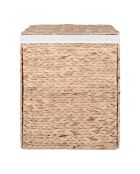 Portabiancheria naturale Passo con coperchio - 32x43x55 cm
