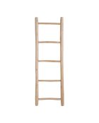 Echelle de décoration en teck naturel - 5x50x150 cm
