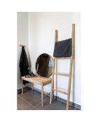 Echelle de décoration en teck naturel - 5x50x150 cm