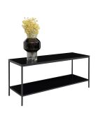 Meuble TV Vita noir - 36x100x45 cm
