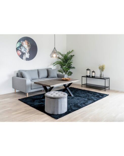 Meuble TV Vita noir - 36x100x45 cm