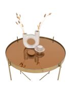 Mesita Venezia dorada - D.48x48 cm