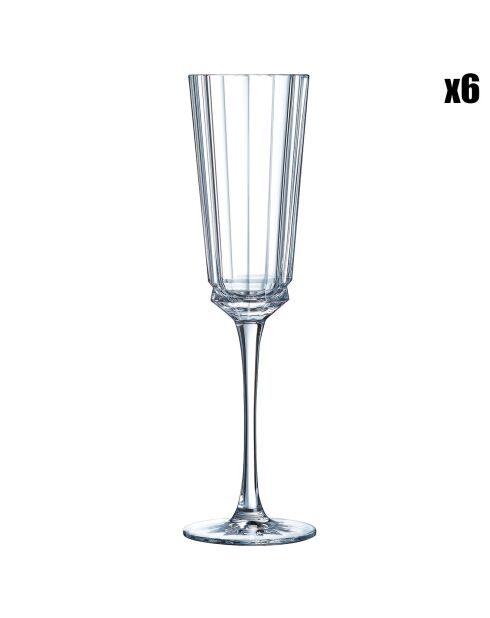 6 Flûtes Macassar - 17 cl