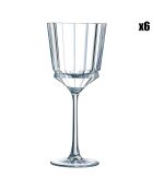 6 Verres à pied Macassar - 25 cl