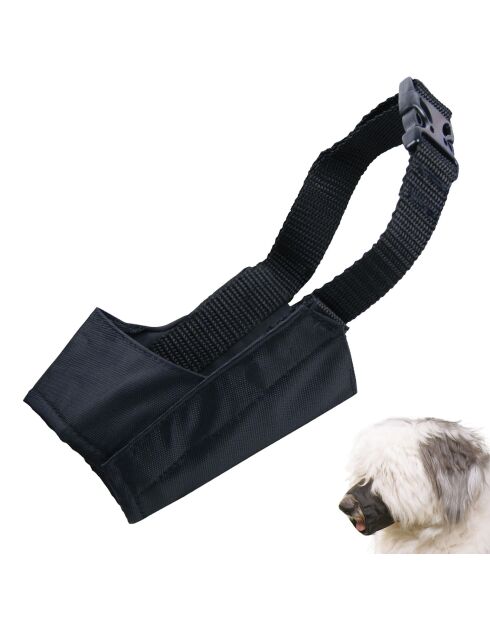 Muselière pour chien noire
