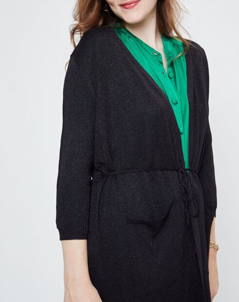 Gilet Exotique noir