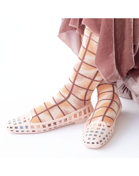 Chaussettes Carreaux  multicolores