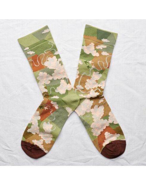 Chaussettes Nuage Mousse multicolores