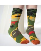 Calzini per cani multicolor con cactus