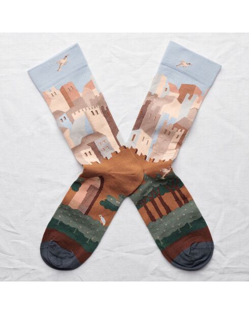 Chaussettes Château  multicolores