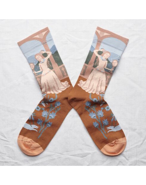 Chaussettes Princesse  multicolores