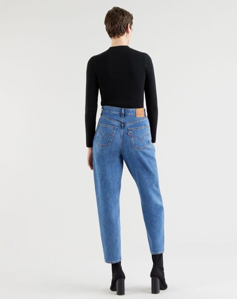 Jean high loose Taper Hold My Purse bleu