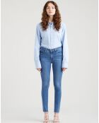 Jean skinny 711 bleu