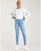 Jean high rise skinny 721 bleu