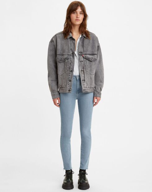 Jean high rise skinny 721 bleu