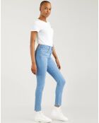 Jean high rise skinny 721 bleu