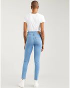 Jean high rise skinny 721 bleu