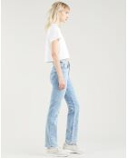 Jean high rise straight 724 Spill T bleu clair