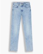 Jean high rise straight 724 Spill T bleu clair