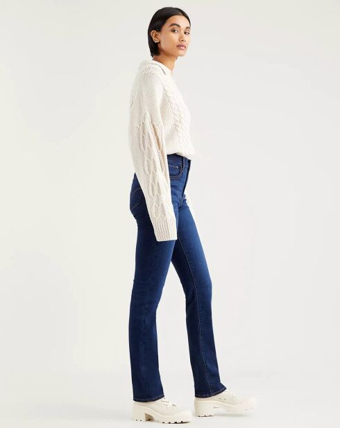 Jean righ rise straight 724 bleu