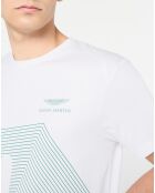 T-Shirt Design Aston Martin Racing blanc