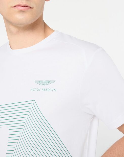 T-Shirt Design Aston Martin Racing blanc
