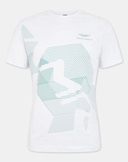 T-Shirt Design Aston Martin Racing blanc