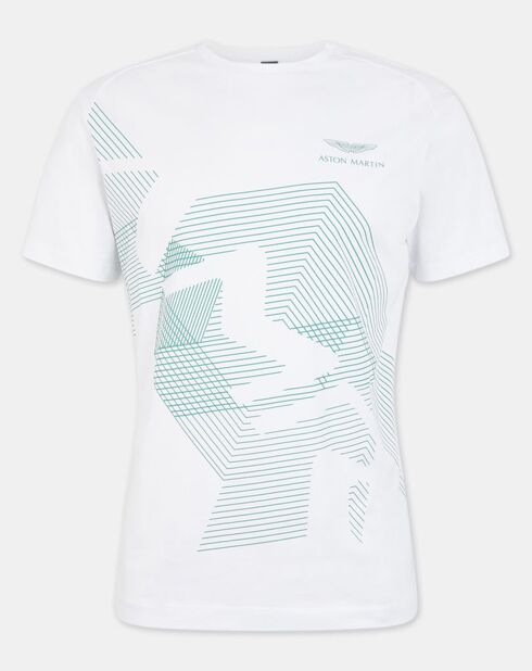 T-Shirt Design Aston Martin Racing blanc