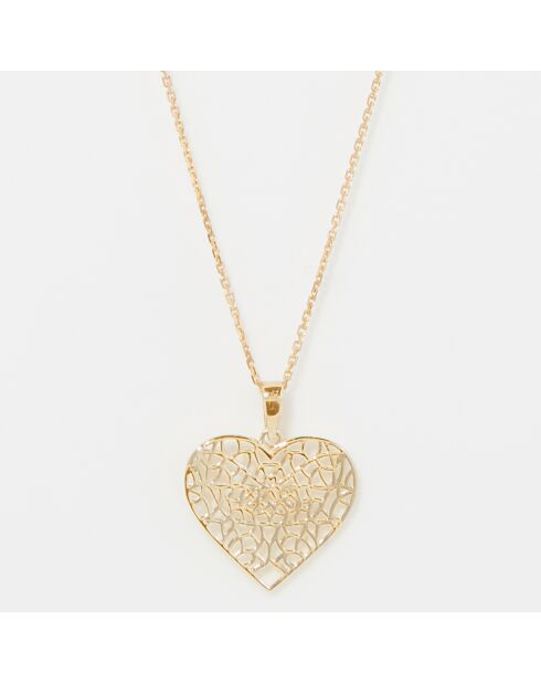 Pendentif Coeur or jaune