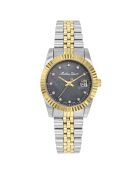Montre Femme Quartz en Acier Mathy III MOP argenté/doré