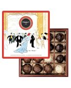 Boîte de 16 Rochers assortis 140 gr