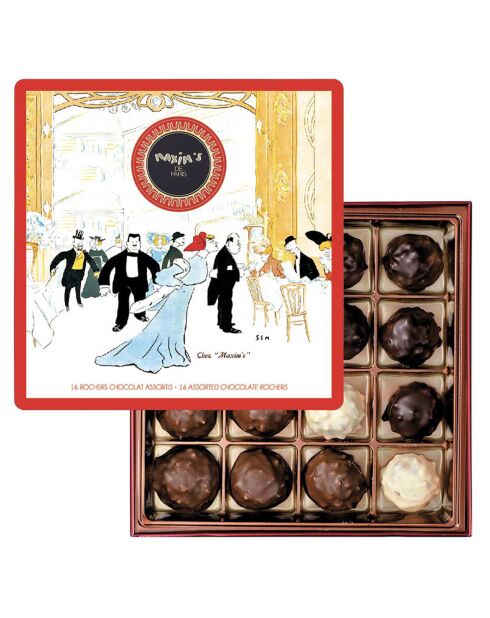 Boîte de 16 Rochers assortis 140 gr