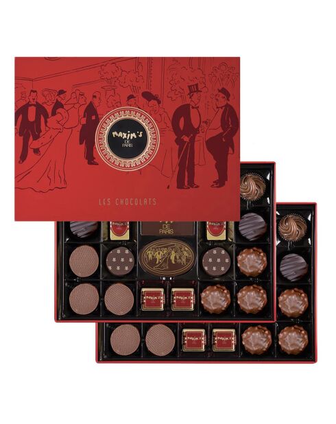 Etui Luxe de 44 Chocolats 430 gr