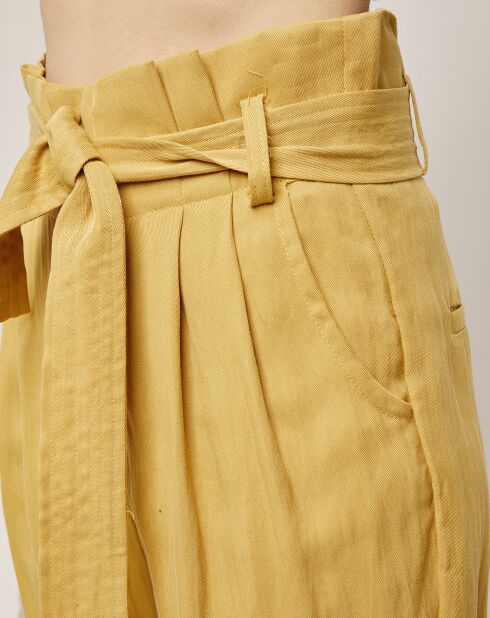 Gelbe leichte Hose Margot