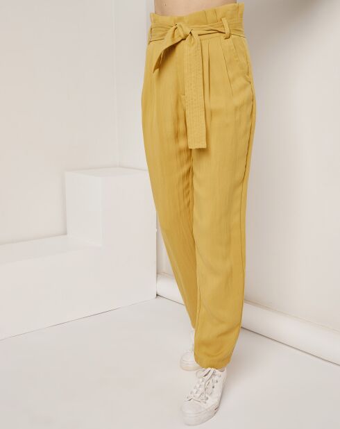 Gelbe leichte Hose Margot