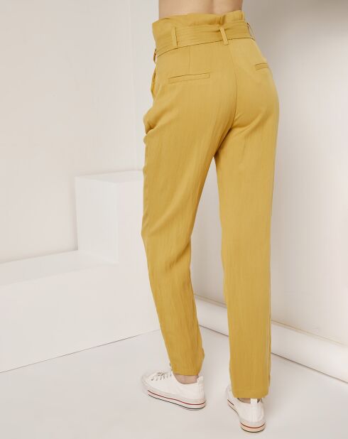 Gelbe leichte Hose Margot