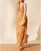 Robe en Gaze de Coton Helwe ocre