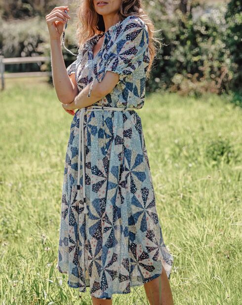 Robe Paterson bleue