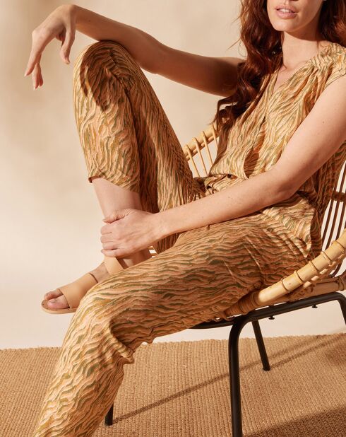 Combinaison Zabriski zébre