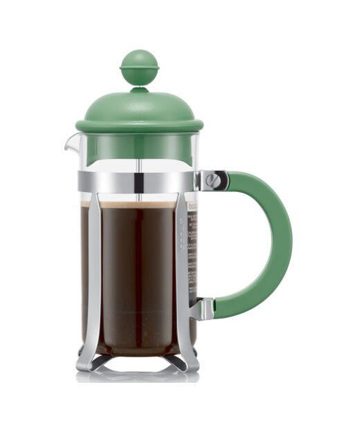 Cafetière à piston 3 tasses Caffettiera verte - 035L