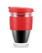 Mug à emporter double paroi Joycup rouge - 025L