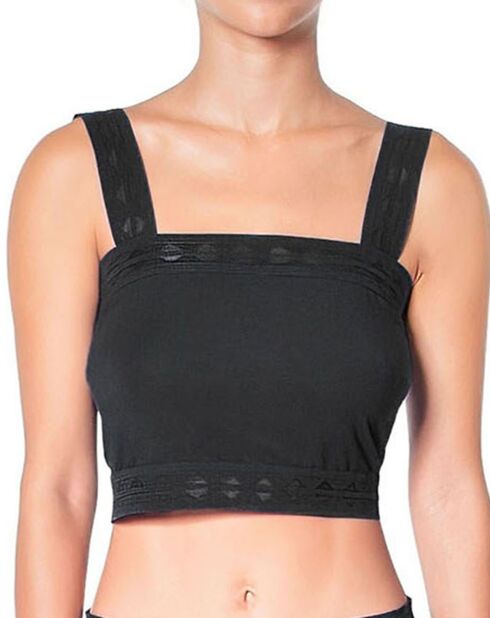 Crop top Jeanne noir