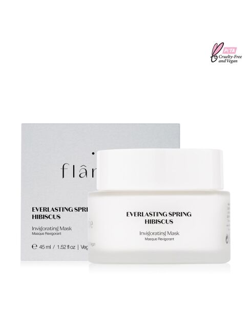 Set de mascarillas reafirmantes doradas y set de mascarillas tonificantes de hibisco